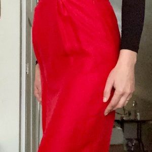 Vintage Argenti 100% Silk Dress Suit with pencil skirt and blazer